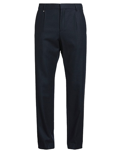BOSS Casual trouser Midnight blue 70% Recycled wool, 30% Polyamide