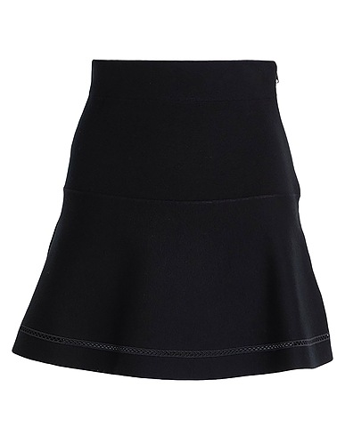 BURBERRY Mini skirt 44% Cotton, 42% Cashmere, 13% Polyamide, 1% Elastane