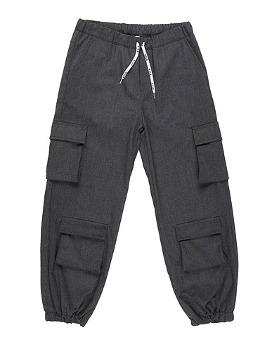 MSGM Casual pants Charcoal 64% Polyester, 34% Viscose, 2% Elastane