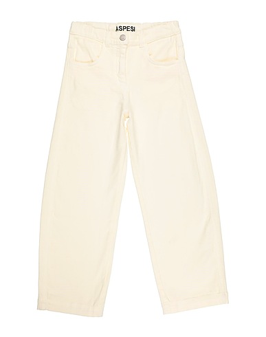 ASPESI Casual trouser Ivory 98% Cotton, 2% Elastane