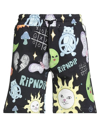 RIPNDIP Shorts & Bermuda Black 100% Cotton