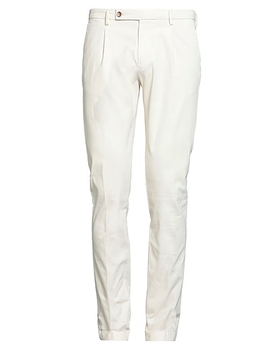 BERWICH Casual trouser Beige 97% Cotton, 3% Elastane