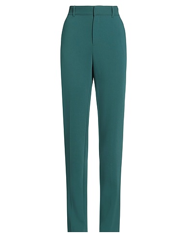CINQ À SEPT Pantalone Verde 69% Triacetato, 31% Poliestere