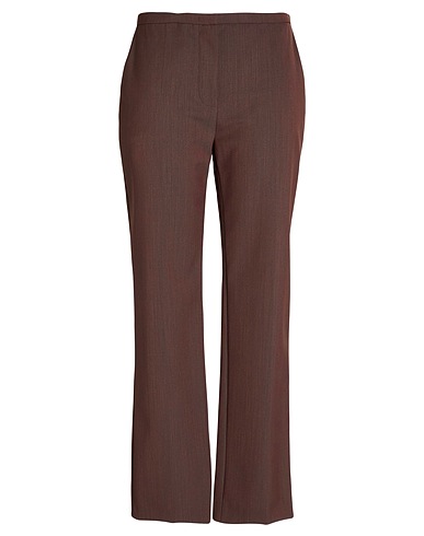 PHILOSOPHY di LORENZO SERAFINI Casual trouser Chocolate brown 53% Polyester, 43% Virgin Wool, 4% Elastane
