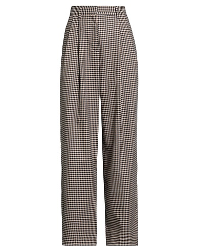 OTTOD'AME Casual trouser Camel 50% Polyester, 25% Wool, 22% Cotton, 2% Polyamide, 1% Elastane