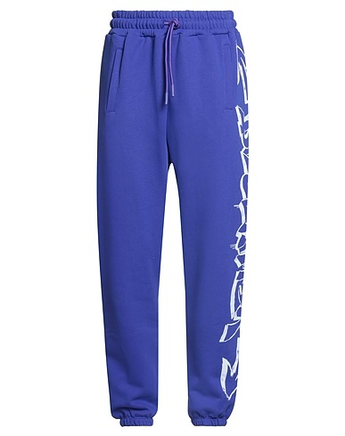 DISCLAIMER Casual pants Purple 100% Cotton