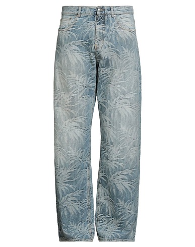 PALM ANGELS Denim trousers 60% Cotton, 40% Polyester