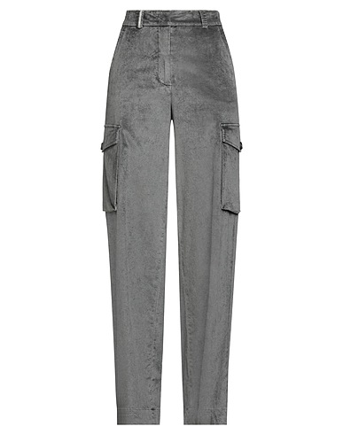 PESERICO Casual trouser Lead 50% Viscose, 48% Cotton, 2% Elastane