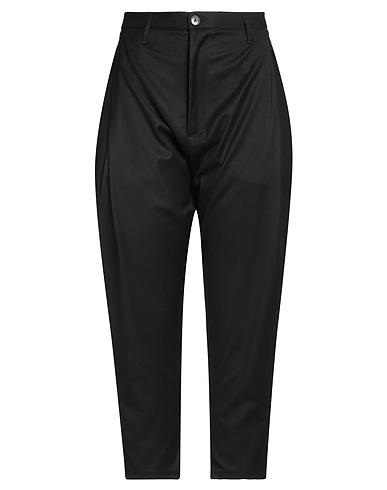IMPERIAL Casual pants Black 66% Polyester, 31% Viscose, 3% Elastane