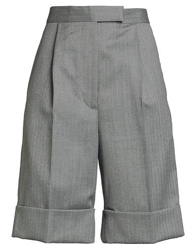 THOM BROWNE Shorts & Bermuda Black 100% Wool
