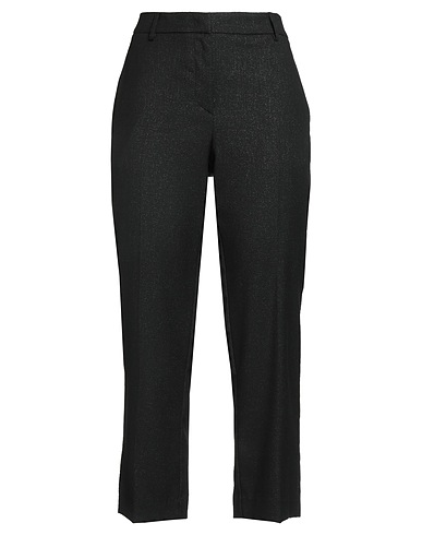 JUCCA Casual trouser Black 80% Polyester, 20% Viscose