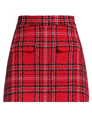 MSGM Shorts & Bermuda Red 68% Cotton, 24% Acrylic, 8% Polyester