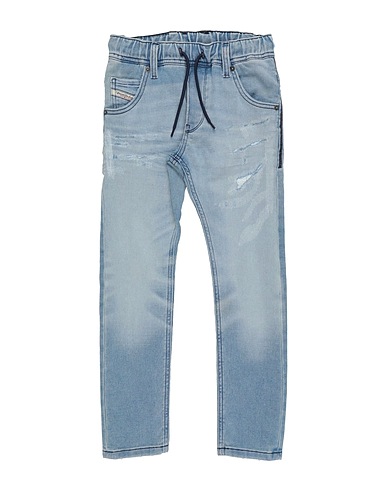 DIESEL Denim trousers Blue 82% Cotton, 16% Polyester, 2% Elastane