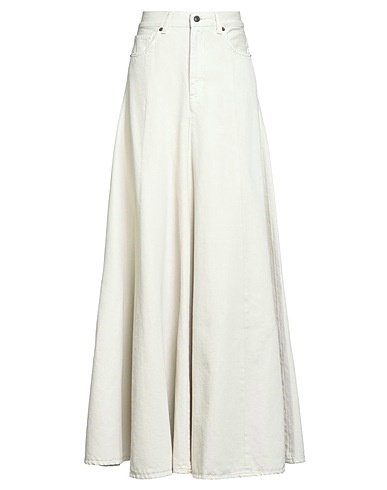 HAIKURE Falda vaquera Gris perla 100% Algodón
