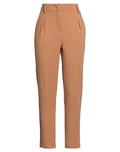 BLUGIRL Casual pants Camel 63% Polyester, 32% Viscose, 5% Elastane
