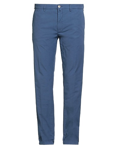 SIVIGLIA Casual pants Slate blue 98% Cotton, 2% Elastane