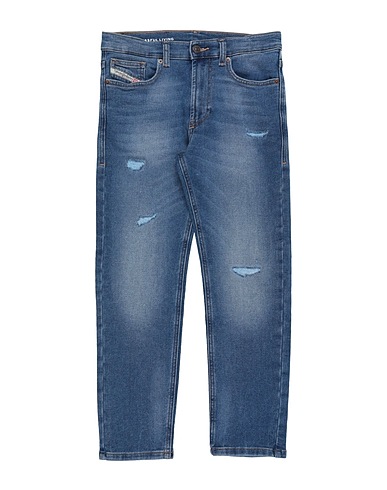 DIESEL Denim trousers Blue 82% Cotton, 16% Polyester, 2% Elastane