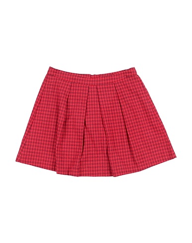 EMILE ET IDA Skirt Red 100% Cotton