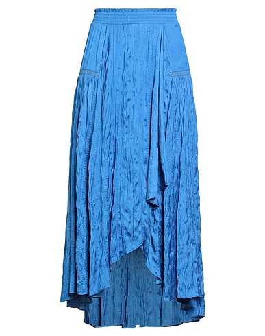 MAJE Midi skirt Azure 100% Polyester