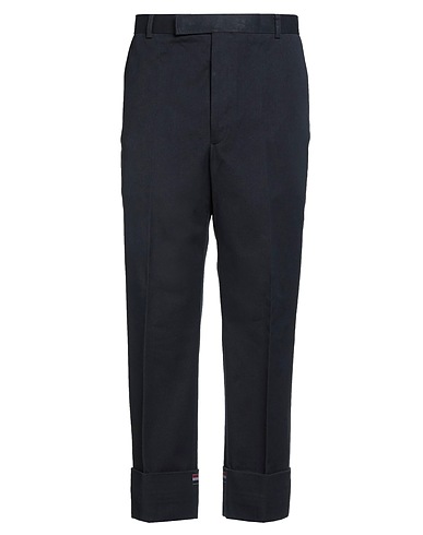 THOM BROWNE Casual trouser Navy blue 100% Cotton