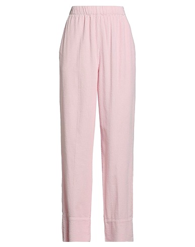 AMERICAN VINTAGE Casual pants Light pink 100% Cotton