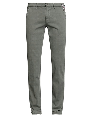 MASON'S Casual pants Grey 98% Cotton, 2% Elastane