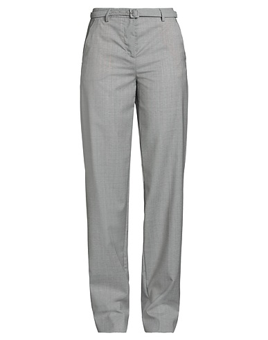 LARDINI Casual pants Grey 100% Wool
