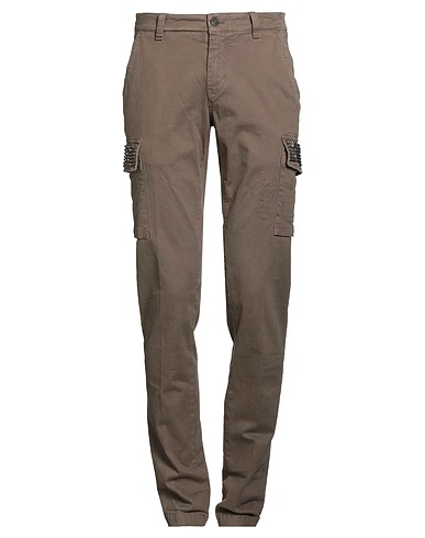 MASON'S Casual pants Brown 97% Cotton, 3% Elastane