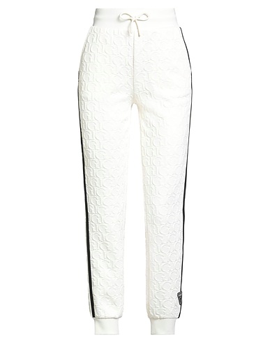GUESS Casual trouser Ivory 77% Viscose, 15% Polyamide, 8% Elastane