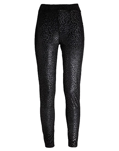 JUST CAVALLI Leggings Black 68% Polyester, 24% Polyamide, 8% Elastane
