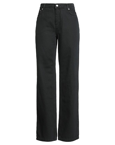MOSCHINO JEANS Palazzo pant NERO 100% Cotton