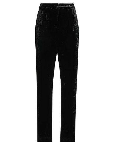 PATRIZIA PEPE SERA Casual pants Black 90% Polyester, 10% Elastane