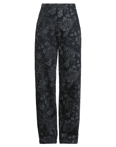 BLUMARINE Denim pants 100% Cotton, Polyester