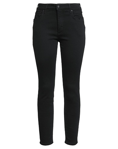 STAFF GALLERY Pantaloni jeans Nero 99% Cotone, 1% Elastan