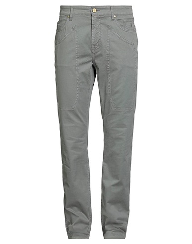 JECKERSON Pantalone Grigio 98% Cotone, 2% Elastan