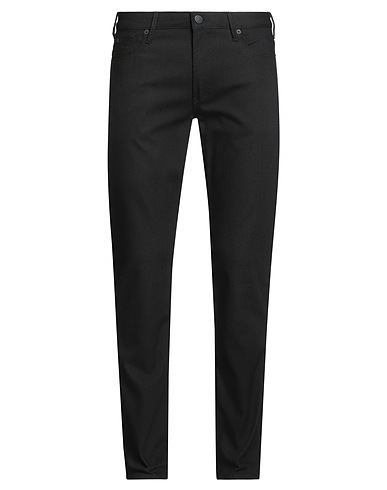 EMPORIO ARMANI Casual trouser Black 65% Cotton, 35% Elastomultiester