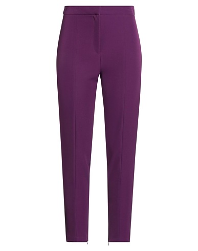 ACTUALEE Casual trouser Plum 95% Polyester, 5% Elastane