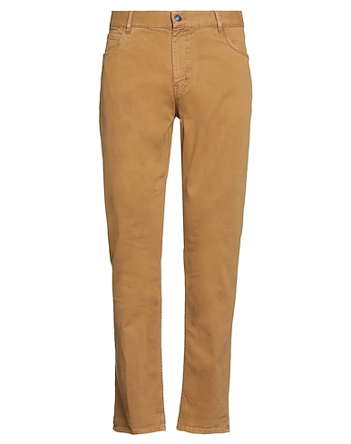 40WEFT Casual trouser Camel 97% Cotton, 3% Elastane