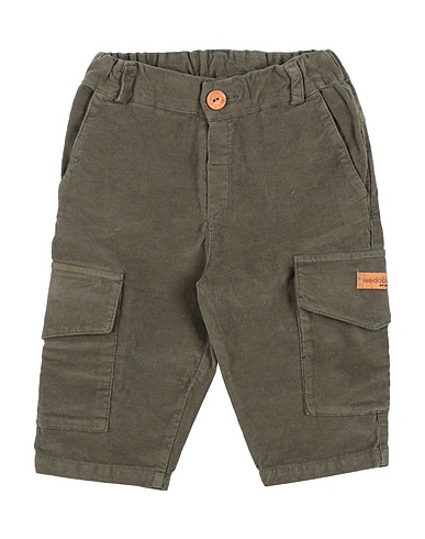 WEDOBLE Pantalone Verde militare 97% Cotone, 3% Elastan
