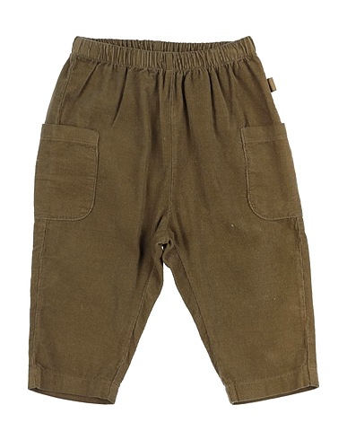 TEDDY & MINOU Casual trouser Military green 100% Cotton