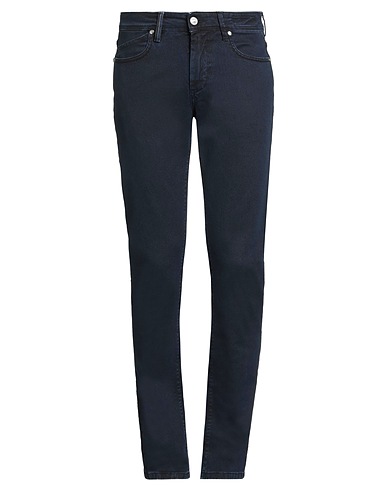 RE_HASH Denim trousers 97% Cotton, 3% Elastane