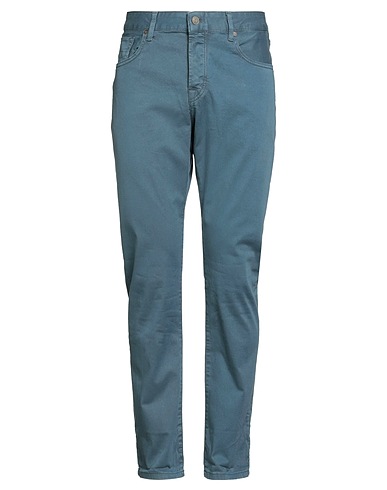 SCOTCH & SODA Casual trouser Slate blue 98% Cotton, 2% Elastane