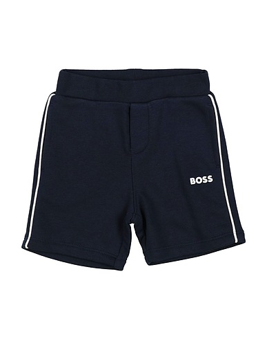 BOSS Shorts & Bermuda Midnight blue 87% Cotton, 13% Polyester, Elastane