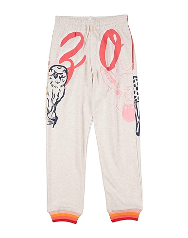 KENZO KIDS Casual trouser Beige 100% Cotton, Polyester, Elastane