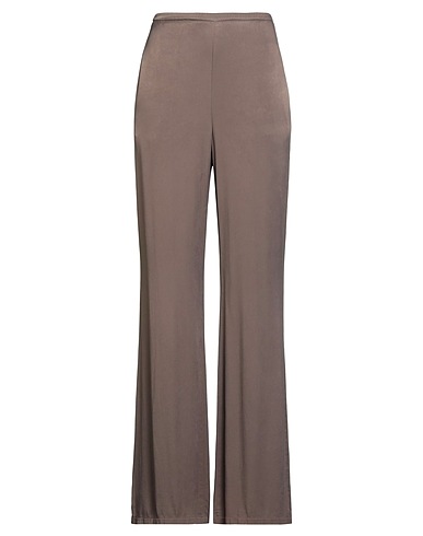 ALPHA STUDIO Casual pants Brown 100% Viscose
