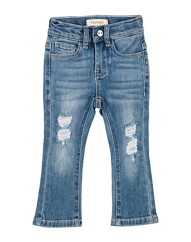 TWINSET Jeans Blau 91% Baumwolle, 8% Polyester, 1% Elastan