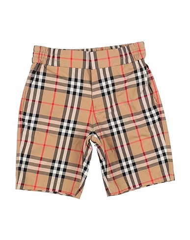 BURBERRY Shorts & Bermuda Camel 100% Cotton