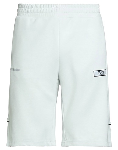 EA7 Athletic shorts White 60% Polyester, 40% Cotton