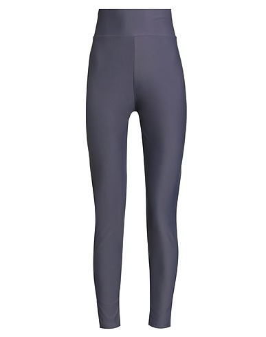 DIEGO RODRIGUEZ Leggings Dark purple 80% Polyamide, 20% Elastane