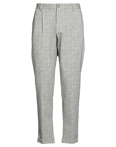 OUT/FIT Casual trouser Light grey 64% Viscose, 31% Polyamide, 5% Elastane